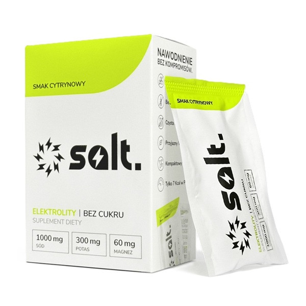 Salt Elektrolity - 7 saszetek BOX - elektrolity w proszku bez dodatku cukru