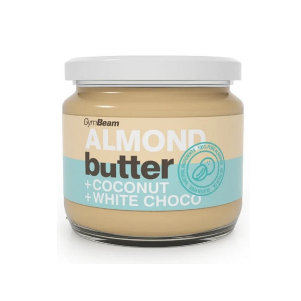 GymBeam Almond Butter - masło migdałowe - 340g