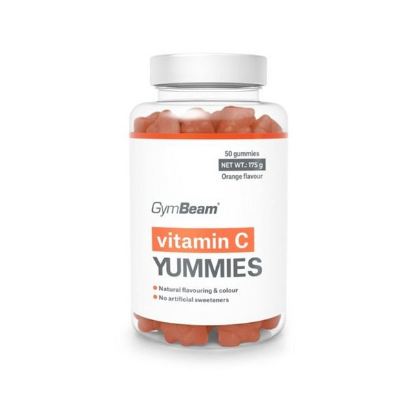 GymBeam Vitamin C Yummies - witamina C w żelkach - 50szt.
