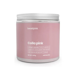 GymBeam Colla Pink Beast Pink - kolagen w proszku - 240g
