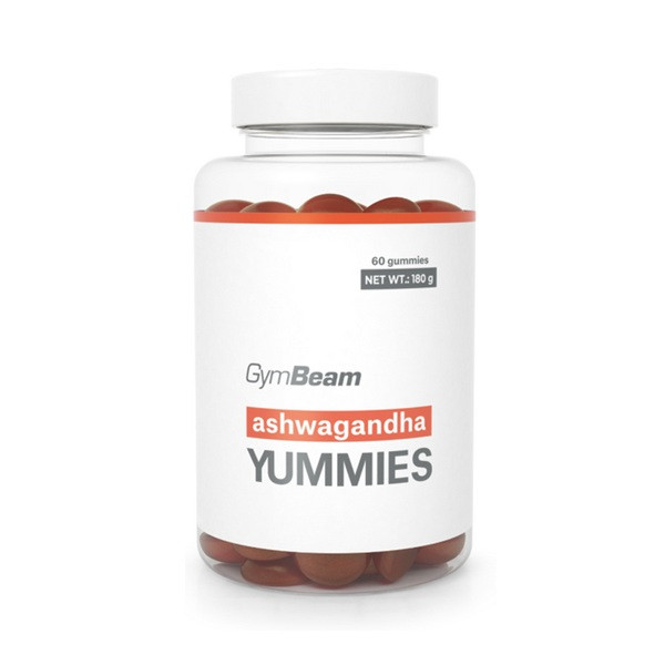 GymBeam Ashwagandha Yummies - ashwagandha w żelkach - 60szt.