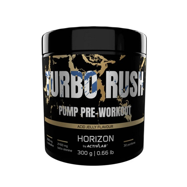 Activlab Horizon TurboRush Pump Pre-Workout - przedtreningówka bez kofeiny - 300g