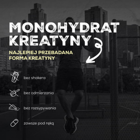 Trec Creatine 3000 - monohydrat kreatyny w kapsułkach - 180 kaps.