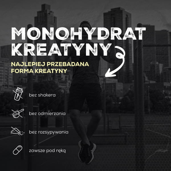 Trec Creatine 3000 - monohydrat kreatyny w kapsułkach - 180 kaps.