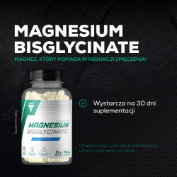 Trec Magnesium Bisglycinate - diglicynian magnezu z witaminą B6 - 90 kaps.