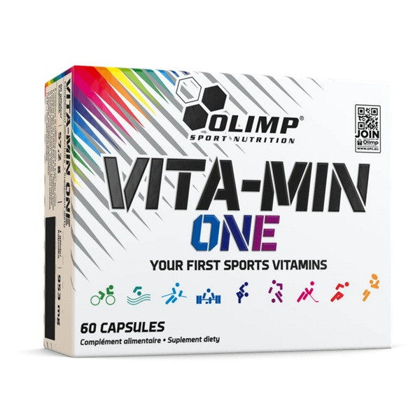 Olimp Vita-Min One - kompleks witamin i składników mineralnych - 60 kaps.