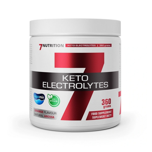7Nutrition Keto Electrolytes - elektrolity w proszku bez cukru - 360g