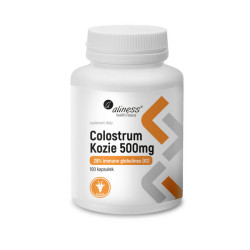 Aliness Colostrum Kozie 500mg - colostrum kozie - 100kaps.