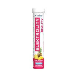 Activlab Elektrolity Beauty - elektrolity z biotyną i kwasem hialuronowym - 20 tabl.