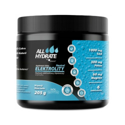 Aliness ALLHydrate Elektrolity Neutral - elektrolity w proszku - 205 g
