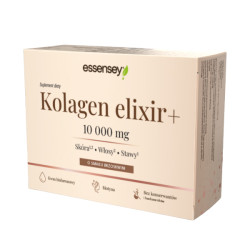 Zestaw Shotów Kolagen Elixir+ Brzoskwinia - 15x30 ml