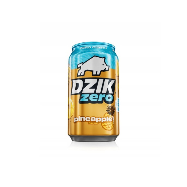 DZIK Zero - gazowany napój bez cukru - 330 ml