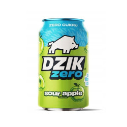 DZIK Zero - gazowany napój bez cukru - 330 ml