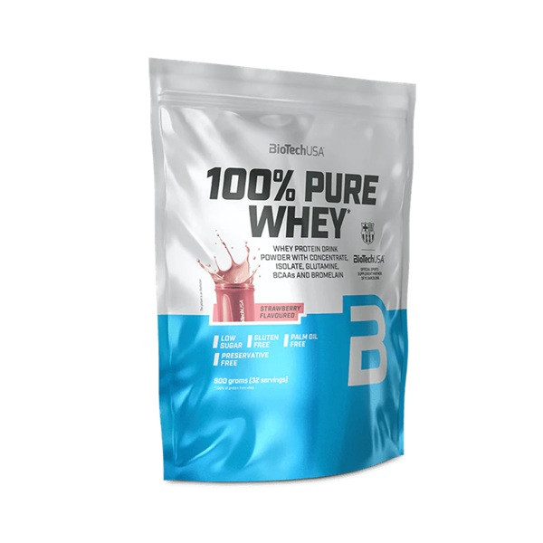 BioTech 100% Pure Whey - odżywka białkowa - 900 g
