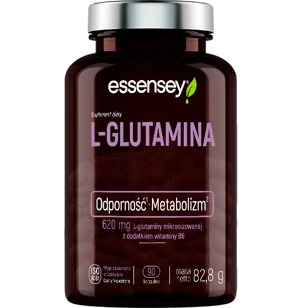 Essensey L-Glutamina - 90 kaps.