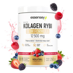 Essensey Kolagen Rybi Slim Formula [owoce leśne] 12500mg-290g