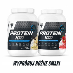 Trec Protein 100 2x700g - wybierz 2 smaki