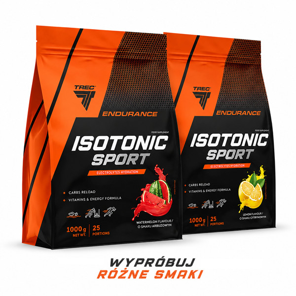 Trec Isotonic Sport 2x1000g - wybierz 2 smaki