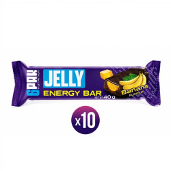 6Pak Nutrition Jelly Energy Bar Banana 10x40g