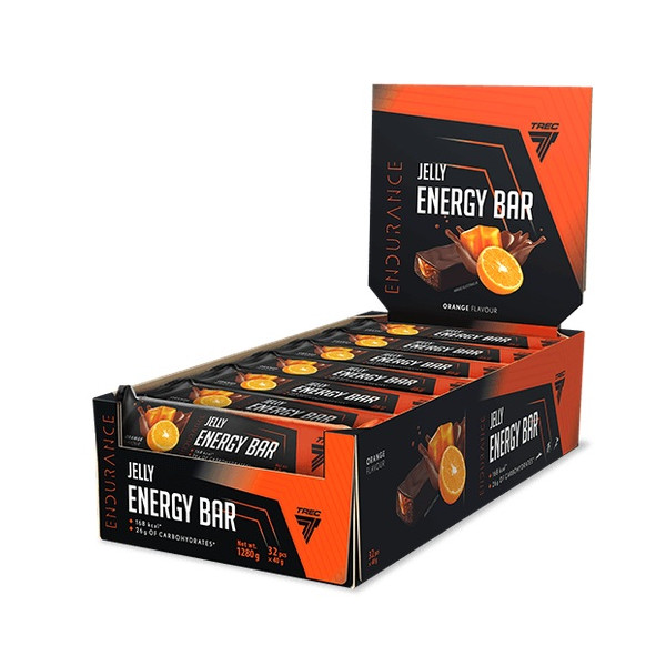 Trec Jelly Energy Bar Orange 32x40g