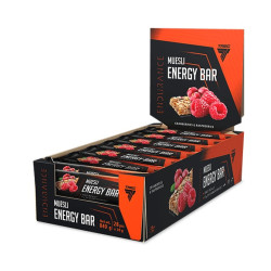 Trec Muesli Energy Bar Cranberries & Raspberries 28x30g