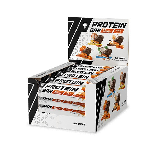 Trec Protein Bar Nougat & Caramel 24x46g