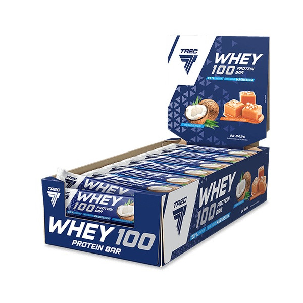 Trec Whey 100 Protein Bar Coconut 28x40g