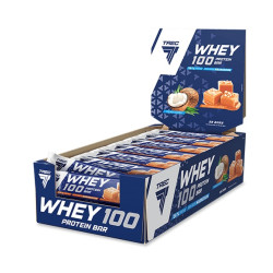 Trec Whey 100 Protein Bar Salty Caramel 28x40g