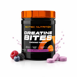 Scitec Creatine Bites 240 tabl. – monohydrat kreatyny w tabletkach do żucia