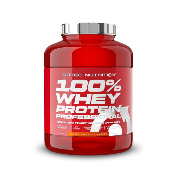Scitec 100% Whey Protein Professional 1816 g – odżywka białkowa WPC + WPI