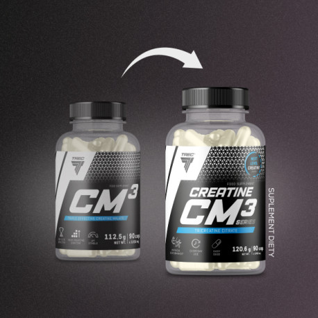 Trec Creatine CM3 Series TriCreatine Citrate 90kaps.