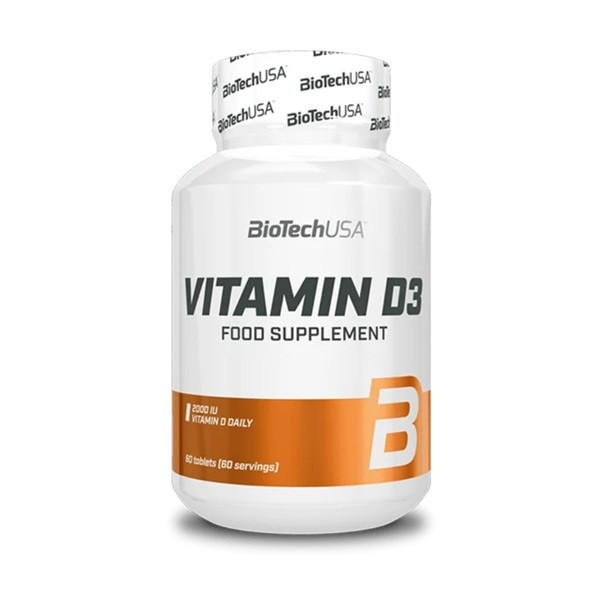 BioTech Vitamin D3 - 60 tabl.