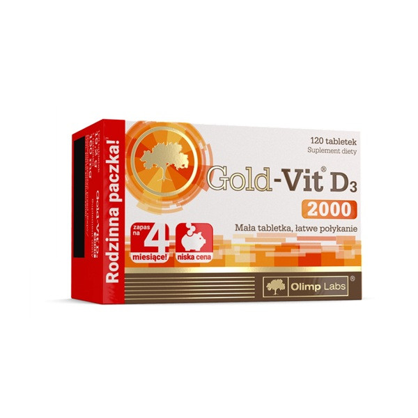 Olimp Gold-Vit D3 2000 - 120 tabl.