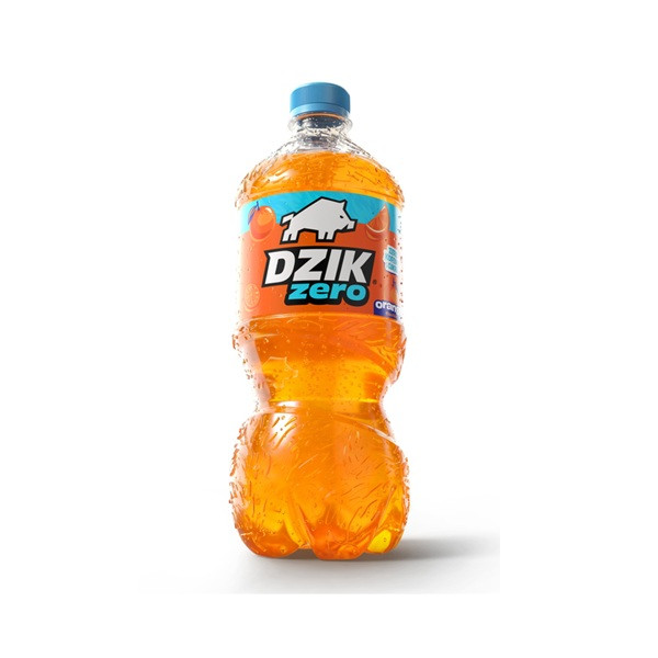 DZIK Zero - napój gazowany bez cukru - 850ml