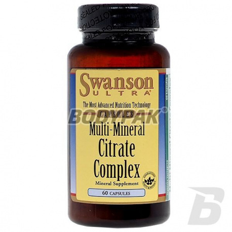 Swanson Multi-Mineral Citrate Complex - 60 kaps.