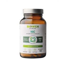 Biowen NAC 400 mg – N-acetylo-L-cysteina – 100 kaps.