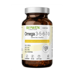 Biowen Omega 3-5-6-7-9 – kompleks kwasów tłuszczowych – 60 kaps.