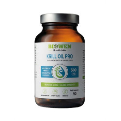 Biowen Krill Oil Pro – olej z kryla antarktycznego z omega-3 – 90 kaps.