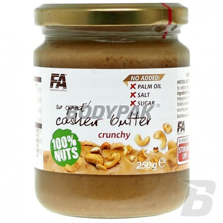 FA Nutrition So good!® Cashew Butter Crunchy 100% [Nerkowiec] - 250g 
