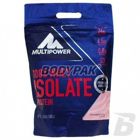 Multipower 100% Whey Isolate Protein - 1590g