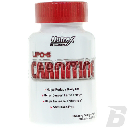 Nutrex Lipo-6 Carnitine - 60 kaps.