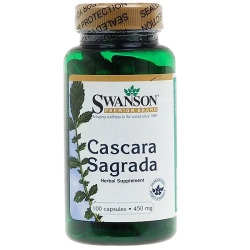 Swanson Cascara Sagrada 450mg - 100 kaps.