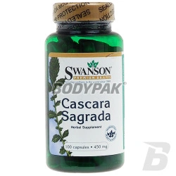 Swanson Cascara Sagrada 450 mg - 100 kaps.