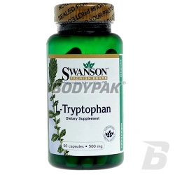 Swanson L-Tryptophan 500mg - 60 kaps.