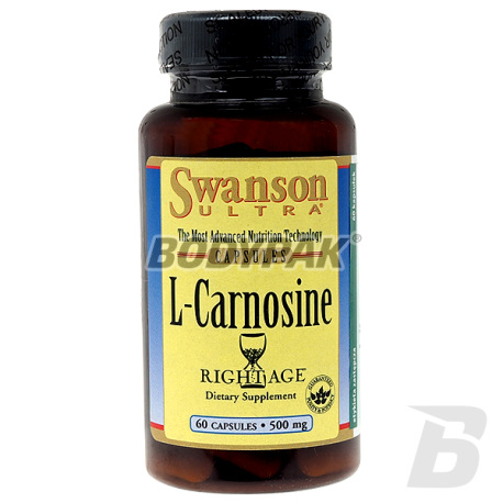 Swanson L-Carnosine 500mg - 60 kaps.