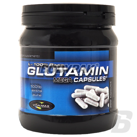 Vitalmax L-Glutamin Mega Capsules - 300 kaps.