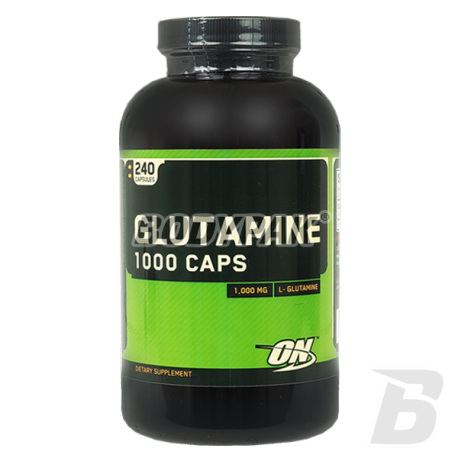 Optimum Nutrition Glutamine 1000 - 240 kaps.