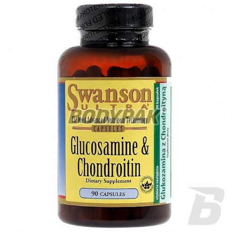Swanson Glucosamine & Chondroitin [Glukozamina & Chondroityna] - 90 kaps.