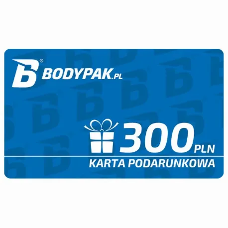 BODYPAK Karta Podarunkowa 300 PLN