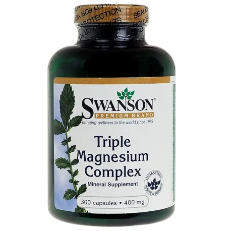 Swanson Triple Magnesium Complex - 300 kaps.